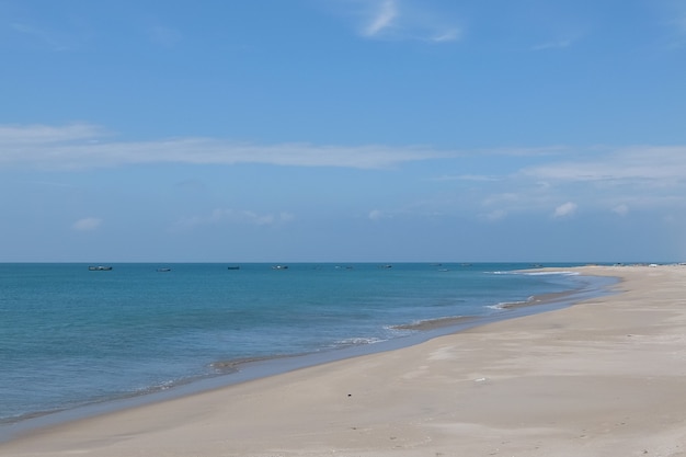 Bord de l'océan à Rameshwaram Inde