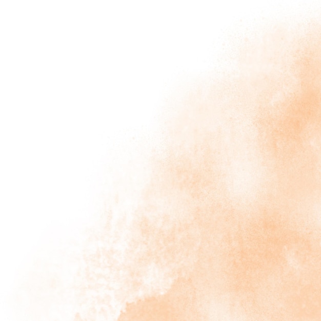Bordure à l'aquarelle orange