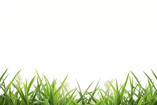 Bordure d'herbe simple