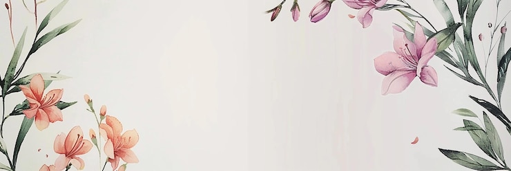 Photo des bordures florales sur papier