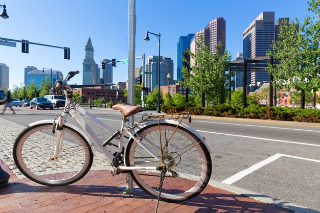 Boston North End Park et Slkyline Massachusetts