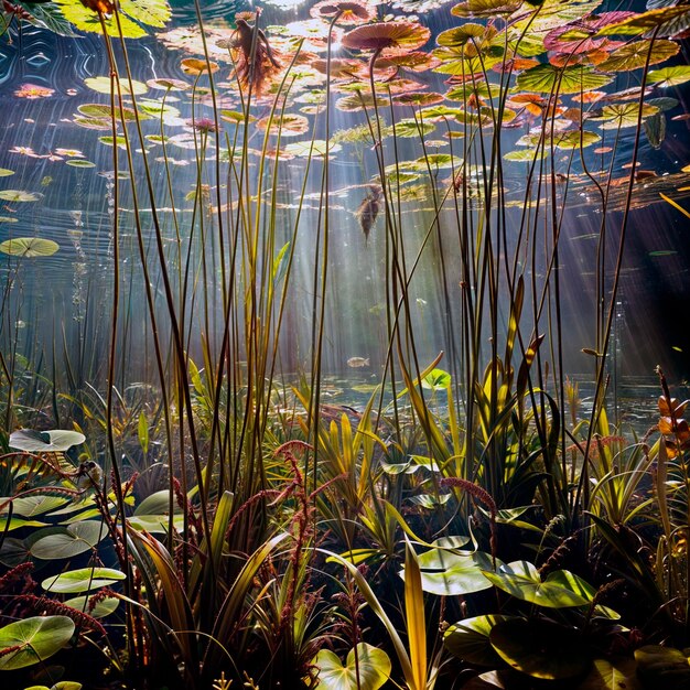 Photo botanique sous-marine