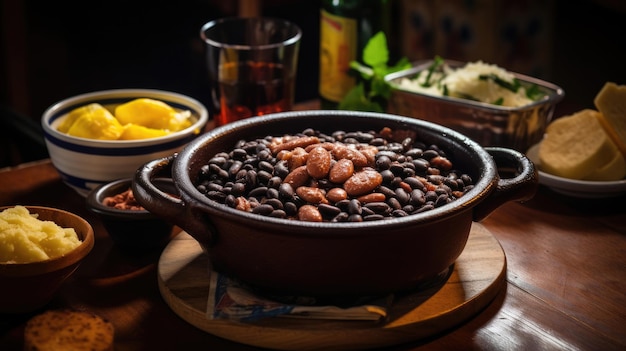 Boteco brésilien confortable avec Caipirinhas et Feijoada