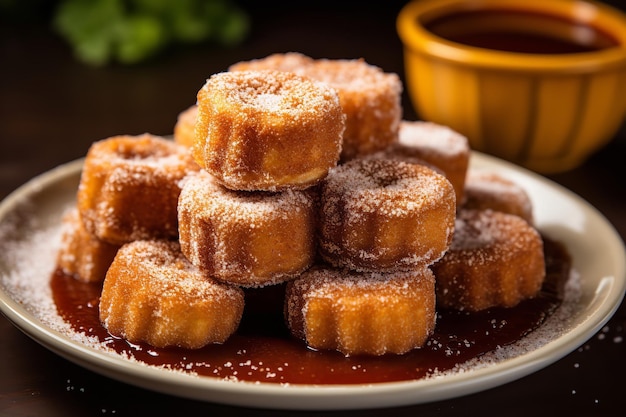 Bouchées de churro au four Dessert mexicain