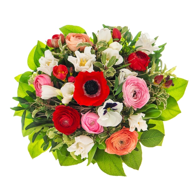 Bouchent le bouquet de fleurs