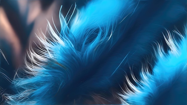 Bouchent l'illustration de fond de plumes colorées lumineuses