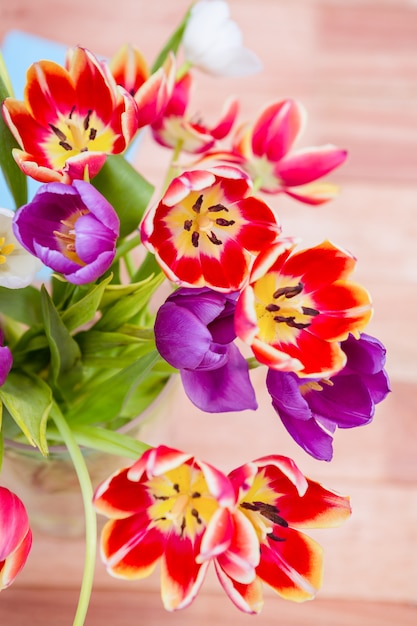 Bouchent la vue des fleurs