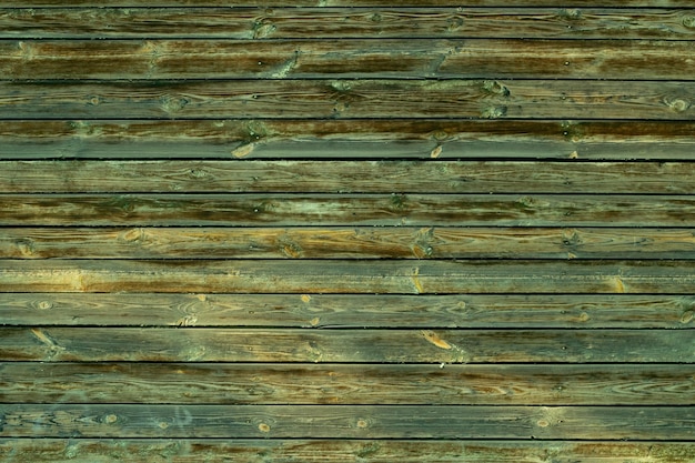 Bouclier de clôture de planches de bois horizontales fond g