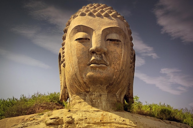 Bouddha de Chine sur le mont Mengshan