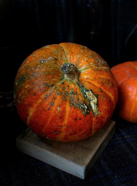 Bougie citrouille d'automne