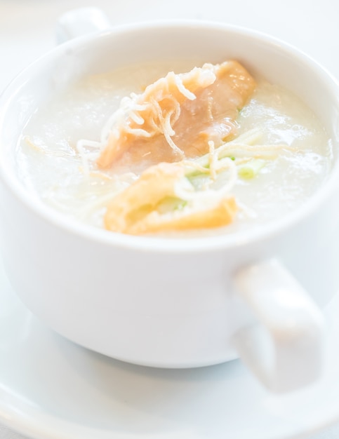 Bouillie de riz Congee