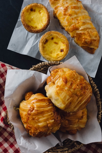 boulangerie sur la table