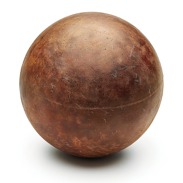 Boule de bocce isolée sur fond blanc haute qualité haute résolution
