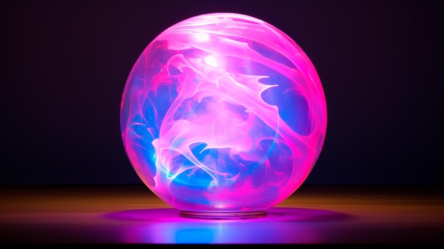 boule lumineuse en forme de boule