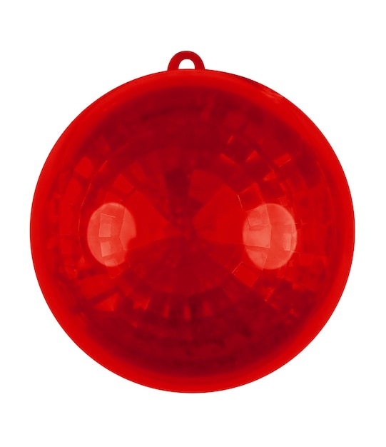 Boule de Noël rouge