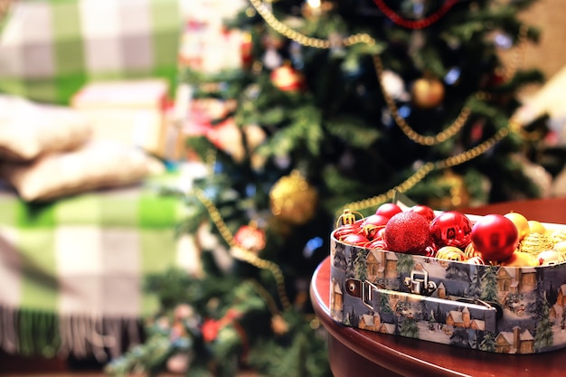 Boule d'objet de décoration de Noël