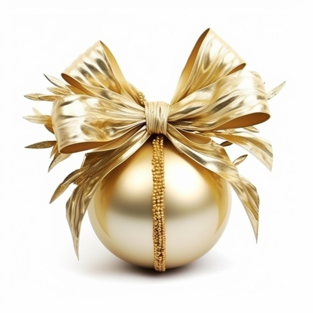 Boule d&#39;or de Noël