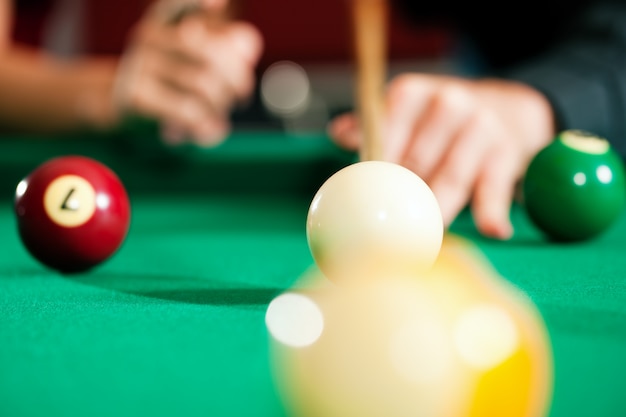 Boules De Billard Floues