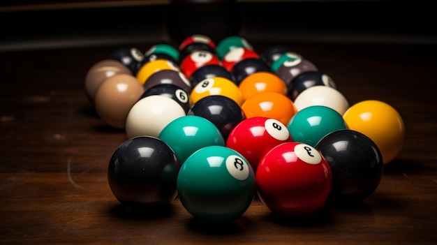 Boules de billard