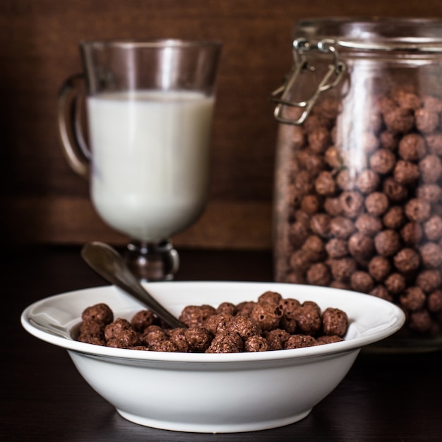 Boules de chocolat Cornflakes