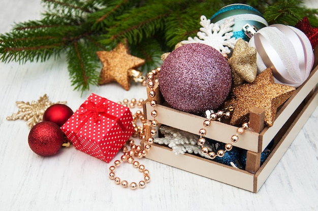 Boules de décoration de Noël