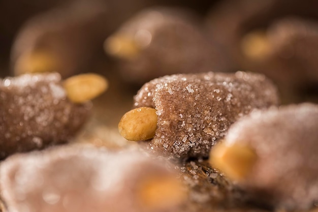 Boules de noix de cajou Cajuzinho bonbon traditionnel brésilien