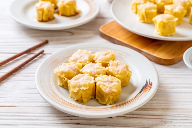 Boulette chinoise cuite à la vapeur