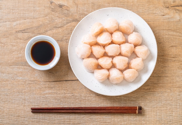 boulette à la vapeur de crevettes chinoises