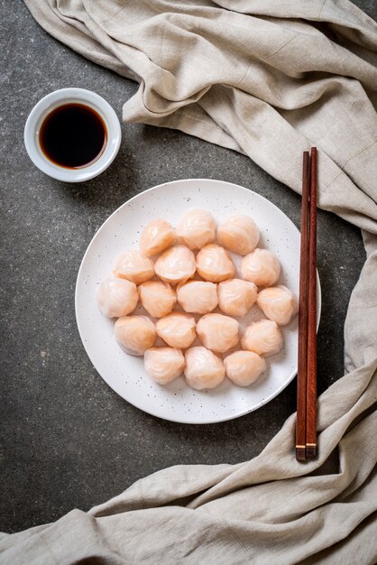 boulette à la vapeur de crevettes chinoises