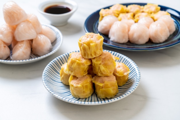 boulette à la vapeur de crevettes chinoises