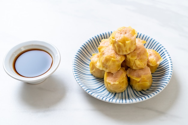 boulette à la vapeur de crevettes chinoises