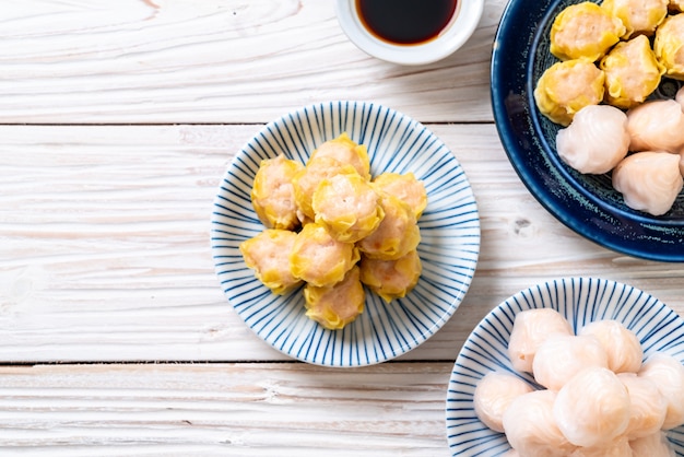 boulette à la vapeur de crevettes chinoises