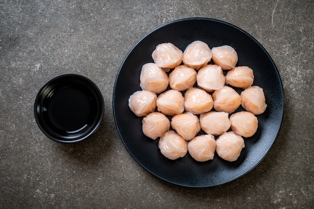 boulette à la vapeur de crevettes chinoises