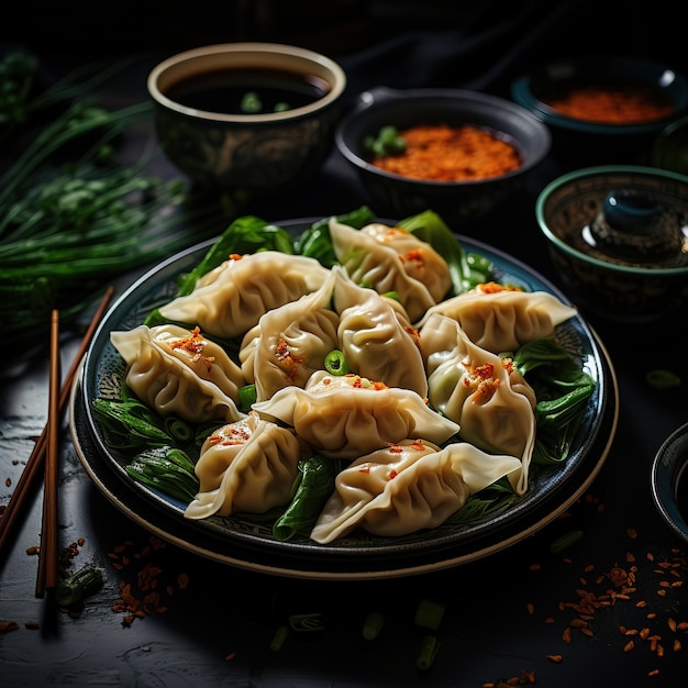 boulettes japonaises à angle élevé