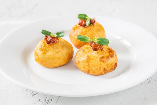 Boulettes de pommes de terre au parmesan