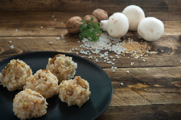 Boulettes de riz