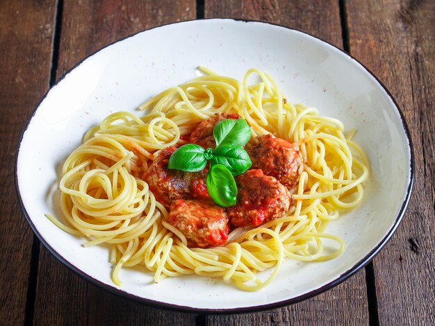 Boulettes de spaghetti aux pâtes