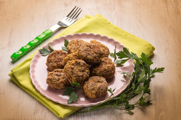 Boulettes de viande au persil