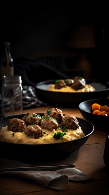 Boulettes de viande suédoises cuisine suédoise