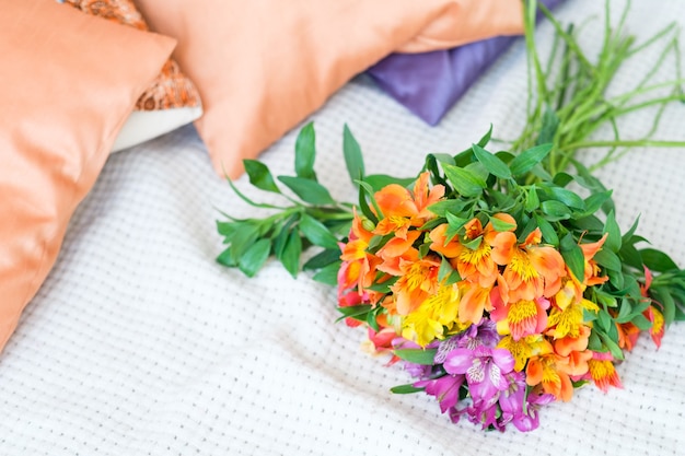 Bouquet d'Alstroemeria.