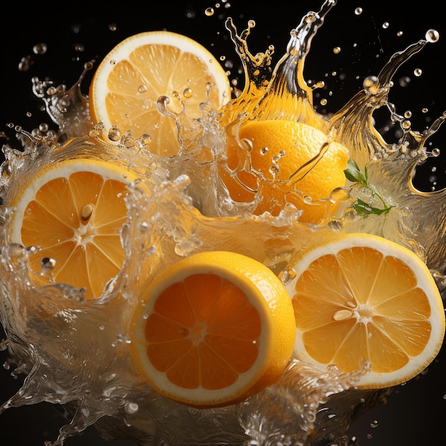 un bouquet de citrons est dans un bol d'eau avec les mots citrons dessus