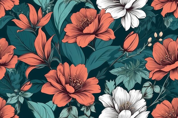 Bouquet en demi-ton de tissu abstrait en fleurs avec feuilles et bourgeons Composition botanique pour cartes de vœux et imprimés textiles