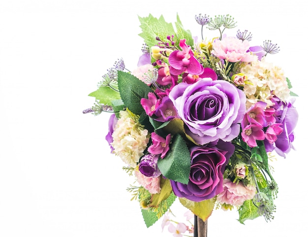 Photo bouquet de fleurs dans un vase