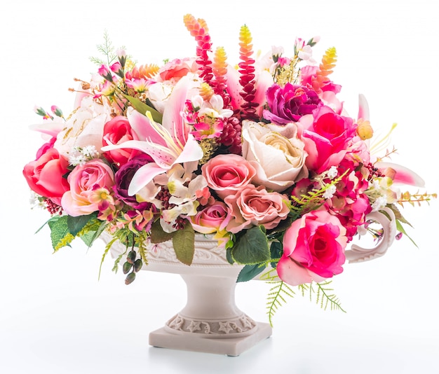 bouquet de fleurs dans un vase