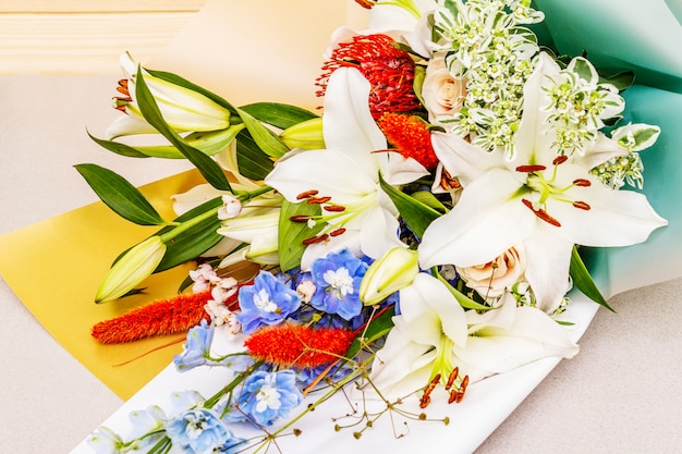 Bouquet de fleurs festives d'été