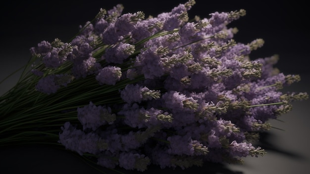 Bouquet de fleurs de lavande