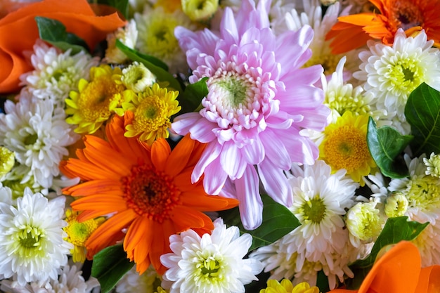 Bouquet de fleurs pour le fond