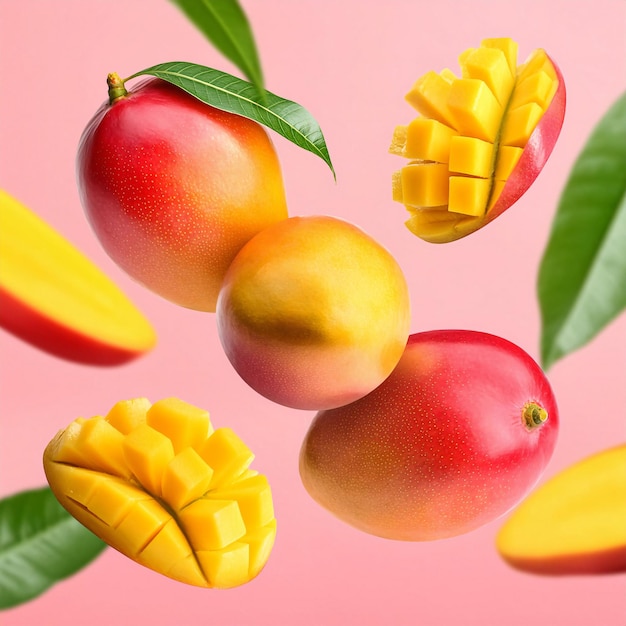 Photo un bouquet de fruits de mangue