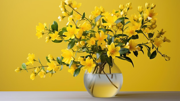 Bouquet de jasmin jaune