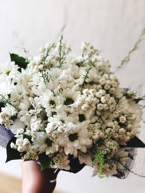 Bouquet à main coupée
